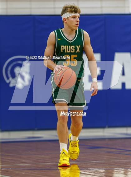 Thumbnail 2 in Lincoln Southeast vs. Pius X (HAC Tournament) photogallery.