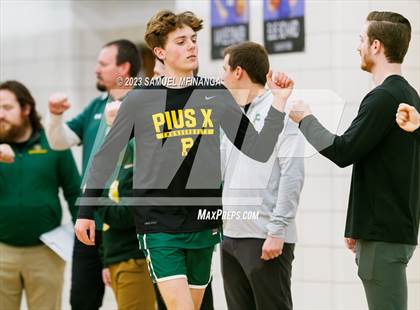 Thumbnail 3 in Lincoln Southeast vs. Pius X (HAC Tournament) photogallery.