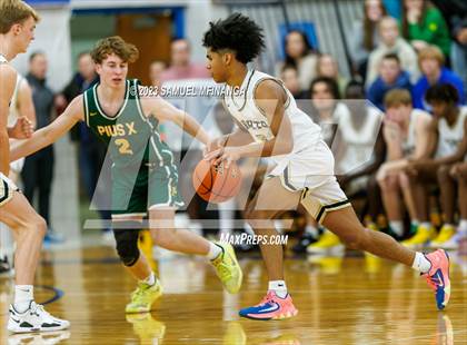Thumbnail 2 in Lincoln Southeast vs. Pius X (HAC Tournament) photogallery.