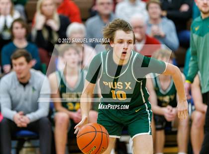 Thumbnail 2 in Lincoln Southeast vs. Pius X (HAC Tournament) photogallery.
