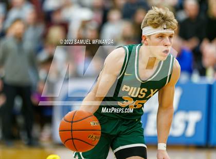 Thumbnail 2 in Lincoln Southeast vs. Pius X (HAC Tournament) photogallery.
