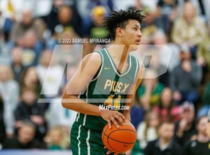 Thumbnail 2 in Lincoln Southeast vs. Pius X (HAC Tournament) photogallery.