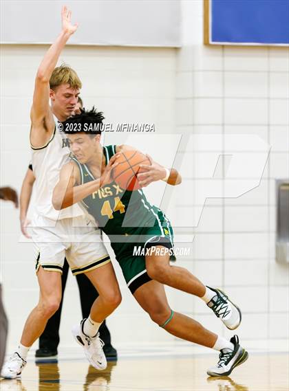 Thumbnail 1 in Lincoln Southeast vs. Pius X (HAC Tournament) photogallery.