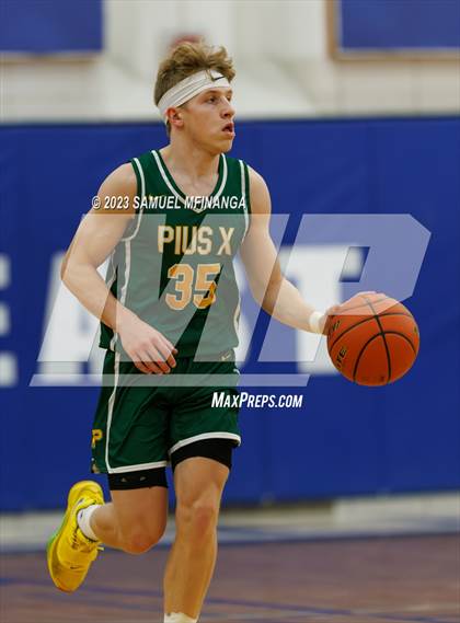 Thumbnail 3 in Lincoln Southeast vs. Pius X (HAC Tournament) photogallery.