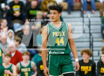 Thumbnail 2 in Lincoln Southeast vs. Pius X (HAC Tournament) photogallery.