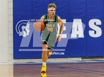 Thumbnail 1 in Lincoln Southeast vs. Pius X (HAC Tournament) photogallery.
