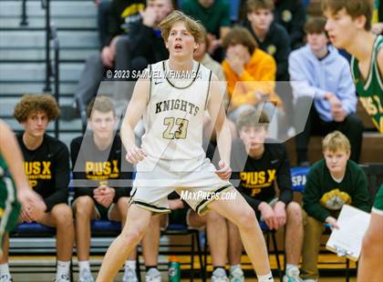Thumbnail 2 in Lincoln Southeast vs. Pius X (HAC Tournament) photogallery.
