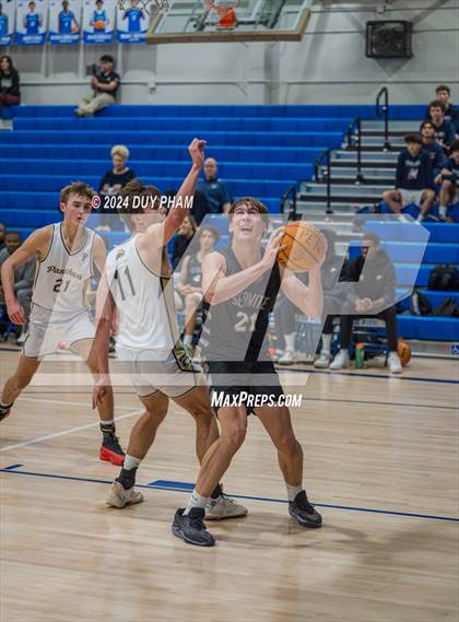 Thumbnail 1 in Servite vs. Peninsula photogallery.