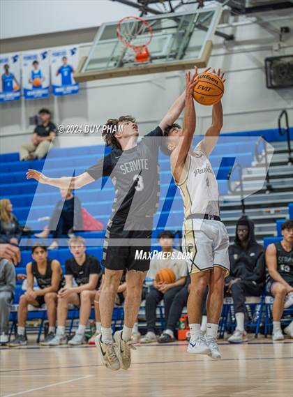 Thumbnail 2 in Servite vs. Peninsula photogallery.