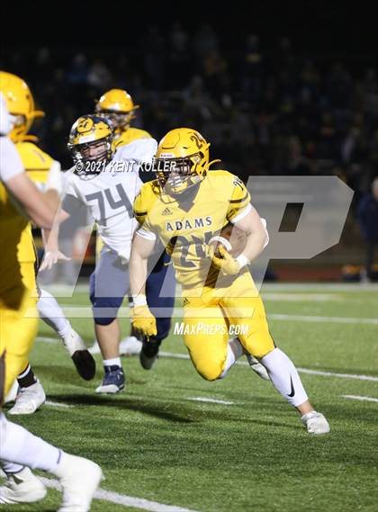 Thumbnail 1 in Oxford vs. Adams (MHSAA District Playoff) photogallery.
