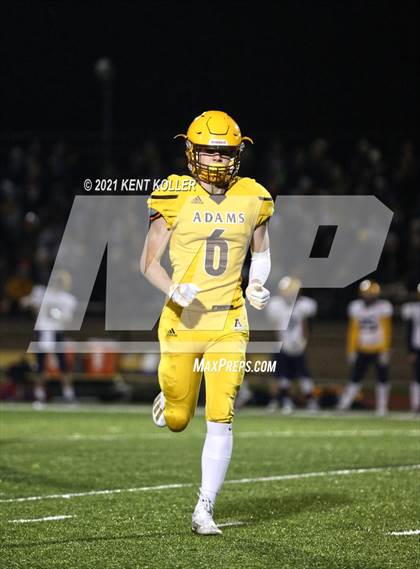 Thumbnail 2 in Oxford vs. Adams (MHSAA District Playoff) photogallery.