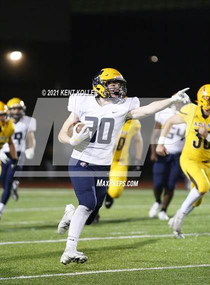 Thumbnail 1 in Oxford vs. Adams (MHSAA District Playoff) photogallery.