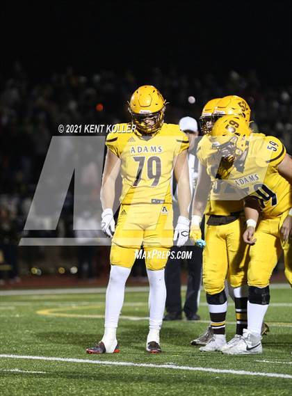 Thumbnail 2 in Oxford vs. Adams (MHSAA District Playoff) photogallery.