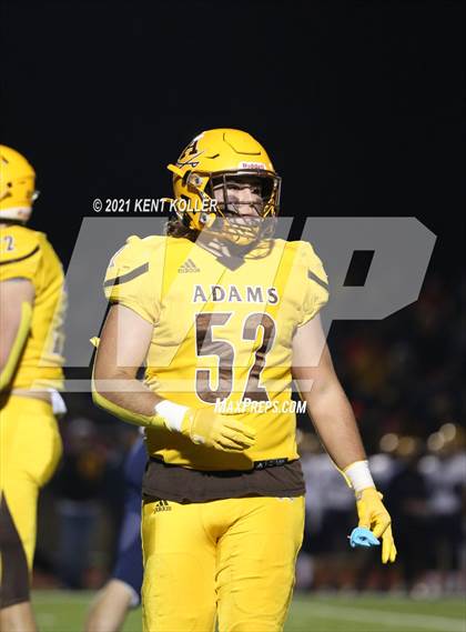 Thumbnail 3 in Oxford vs. Adams (MHSAA District Playoff) photogallery.