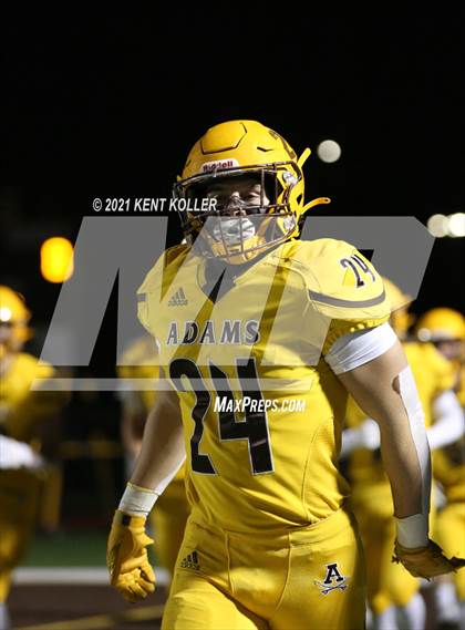 Thumbnail 2 in Oxford vs. Adams (MHSAA District Playoff) photogallery.