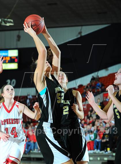 Thumbnail 1 in McPherson vs. Paola (KSHSAA State 4A Semifinal) photogallery.