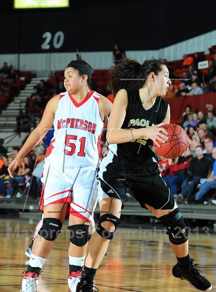Thumbnail 1 in McPherson vs. Paola (KSHSAA State 4A Semifinal) photogallery.