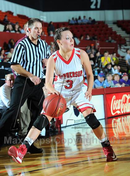 Thumbnail 3 in McPherson vs. Paola (KSHSAA State 4A Semifinal) photogallery.