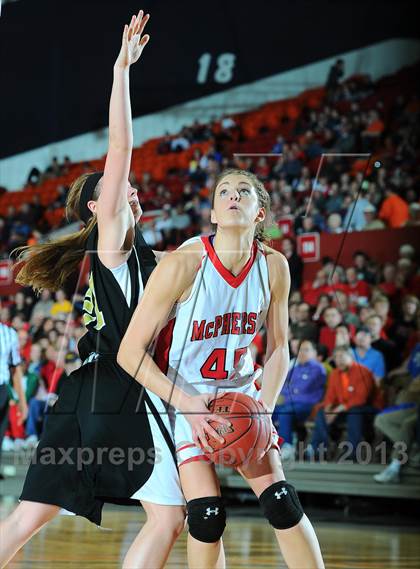 Thumbnail 3 in McPherson vs. Paola (KSHSAA State 4A Semifinal) photogallery.