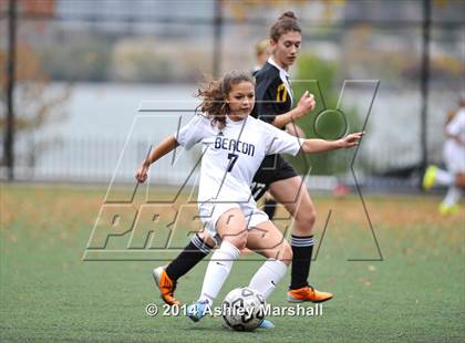 Thumbnail 1 in McKee Vo-Tech vs Beacon (PSAL A Division Quarterfinal) photogallery.