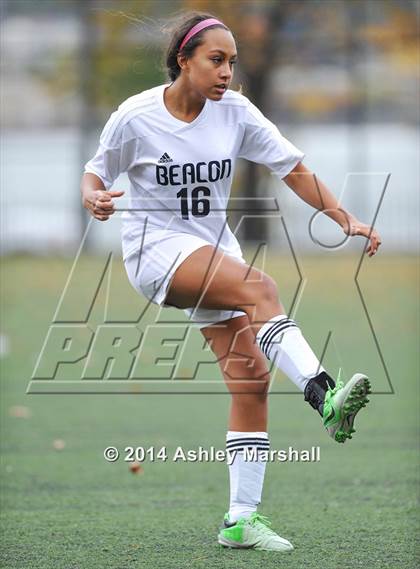 Thumbnail 2 in McKee Vo-Tech vs Beacon (PSAL A Division Quarterfinal) photogallery.