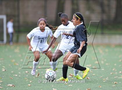 Thumbnail 3 in McKee Vo-Tech vs Beacon (PSAL A Division Quarterfinal) photogallery.