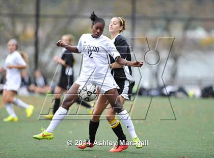 Thumbnail 2 in McKee Vo-Tech vs Beacon (PSAL A Division Quarterfinal) photogallery.