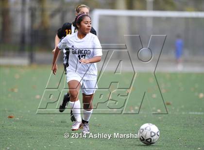 Thumbnail 3 in McKee Vo-Tech vs Beacon (PSAL A Division Quarterfinal) photogallery.