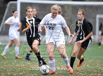 Thumbnail 1 in McKee Vo-Tech vs Beacon (PSAL A Division Quarterfinal) photogallery.