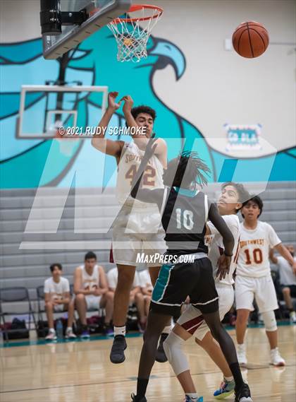 Thumbnail 1 in Guajome Park Academy vs. Southwest SD (6th Annual Del Lago Tip Off Classic) photogallery.