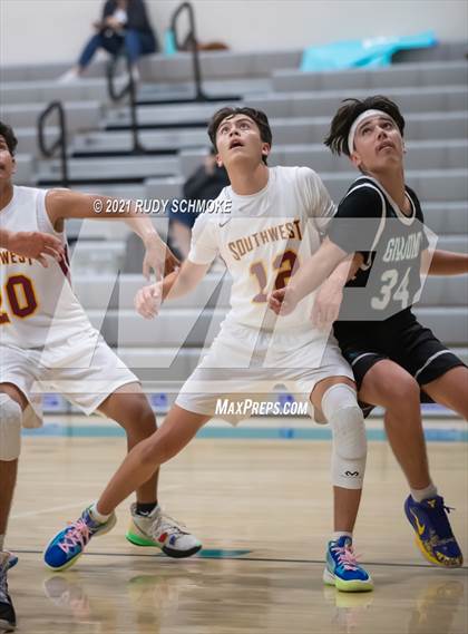 Thumbnail 1 in Guajome Park Academy vs. Southwest SD (6th Annual Del Lago Tip Off Classic) photogallery.