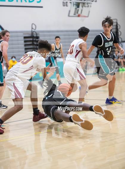 Thumbnail 2 in Guajome Park Academy vs. Southwest SD (6th Annual Del Lago Tip Off Classic) photogallery.