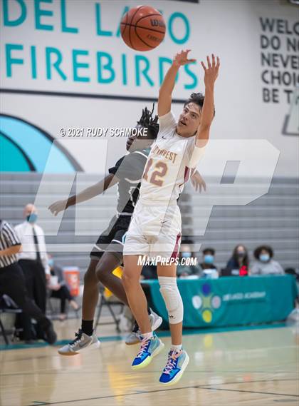 Thumbnail 2 in Guajome Park Academy vs. Southwest SD (6th Annual Del Lago Tip Off Classic) photogallery.