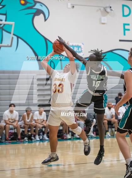 Thumbnail 2 in Guajome Park Academy vs. Southwest SD (6th Annual Del Lago Tip Off Classic) photogallery.