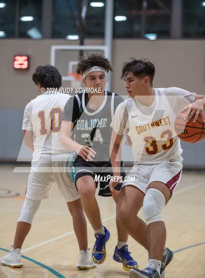 Thumbnail 1 in Guajome Park Academy vs. Southwest SD (6th Annual Del Lago Tip Off Classic) photogallery.