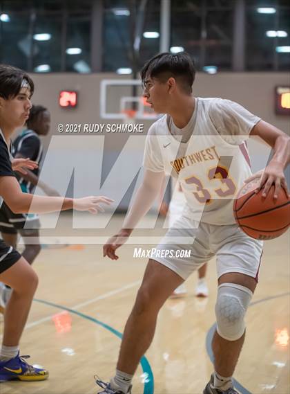 Thumbnail 1 in Guajome Park Academy vs. Southwest SD (6th Annual Del Lago Tip Off Classic) photogallery.