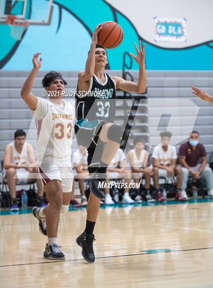Thumbnail 3 in Guajome Park Academy vs. Southwest SD (6th Annual Del Lago Tip Off Classic) photogallery.