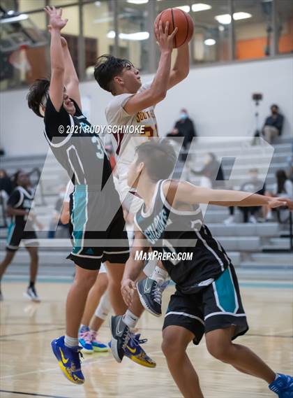 Thumbnail 1 in Guajome Park Academy vs. Southwest SD (6th Annual Del Lago Tip Off Classic) photogallery.
