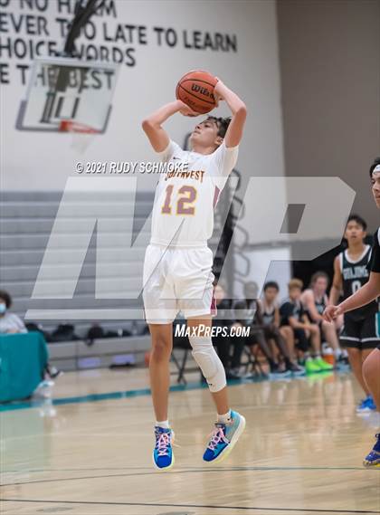 Thumbnail 1 in Guajome Park Academy vs. Southwest SD (6th Annual Del Lago Tip Off Classic) photogallery.