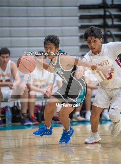 Thumbnail 2 in Guajome Park Academy vs. Southwest SD (6th Annual Del Lago Tip Off Classic) photogallery.