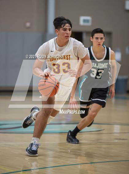 Thumbnail 3 in Guajome Park Academy vs. Southwest SD (6th Annual Del Lago Tip Off Classic) photogallery.