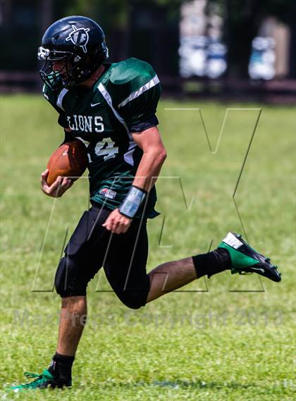 Thumbnail 1 in Legacy Prep Christian Academy vs. Fort Bend Chargers HomeSchool photogallery.