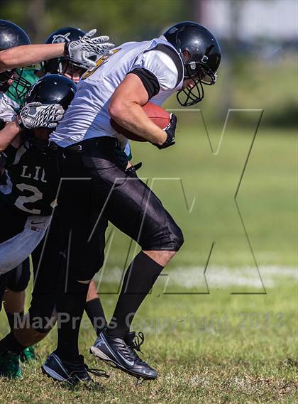 Thumbnail 2 in Legacy Prep Christian Academy vs. Fort Bend Chargers HomeSchool photogallery.