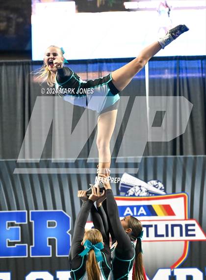 Thumbnail 1 in Highland - Stunt Game Day Championships (AIA Division I)  photogallery.