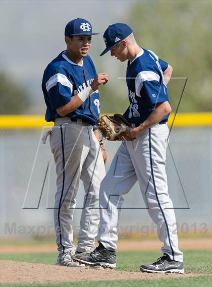 Thumbnail 3 in Riverton vs. Copper Hills (Utah 5A 1st round) photogallery.