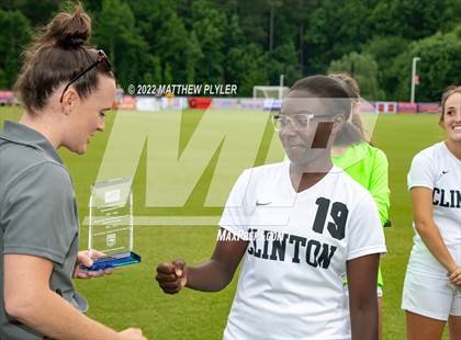 Thumbnail 3 in Clinton vs. Wheatmore (NCHSAA 2A Final) (2 of 2 - Awards, Team Photos, and Pre-game) photogallery.