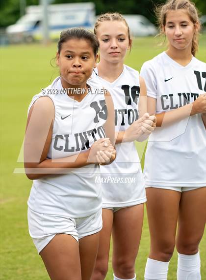 Thumbnail 2 in Clinton vs. Wheatmore (NCHSAA 2A Final) (2 of 2 - Awards, Team Photos, and Pre-game) photogallery.
