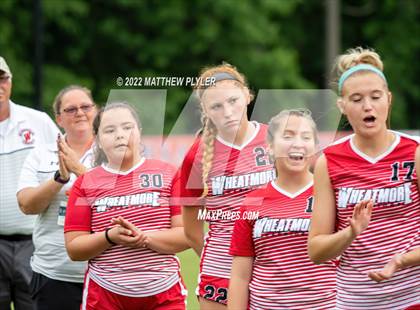 Thumbnail 1 in Clinton vs. Wheatmore (NCHSAA 2A Final) (2 of 2 - Awards, Team Photos, and Pre-game) photogallery.