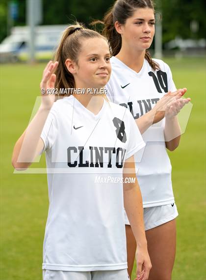 Thumbnail 3 in Clinton vs. Wheatmore (NCHSAA 2A Final) (2 of 2 - Awards, Team Photos, and Pre-game) photogallery.