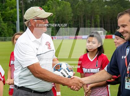 Thumbnail 3 in Clinton vs. Wheatmore (NCHSAA 2A Final) (2 of 2 - Awards, Team Photos, and Pre-game) photogallery.